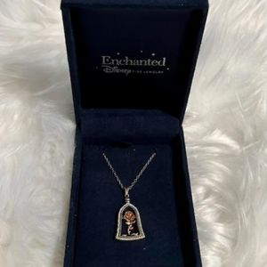 Disney Enchanted Belle pendant and necklace